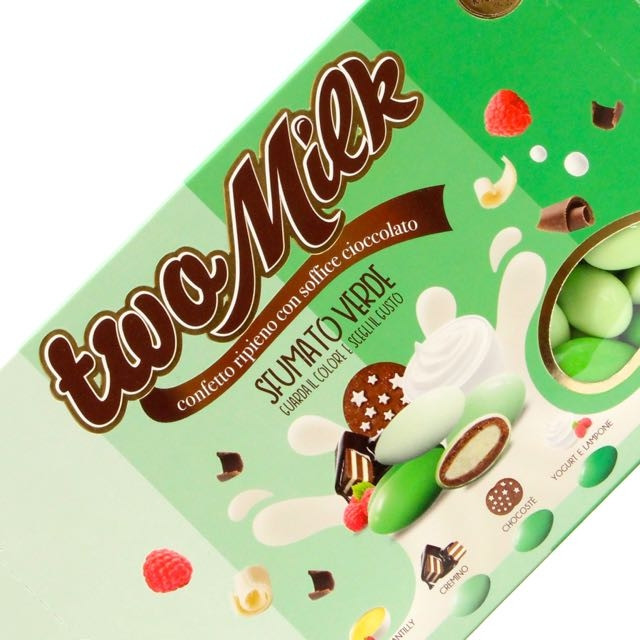 Confetti Mandorla Sfumata Verde - Senza Glutine - Kg 1 